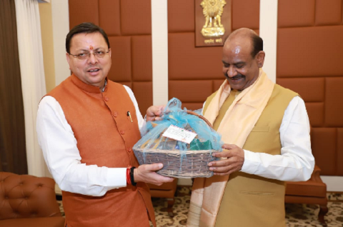 cm meet om birla
