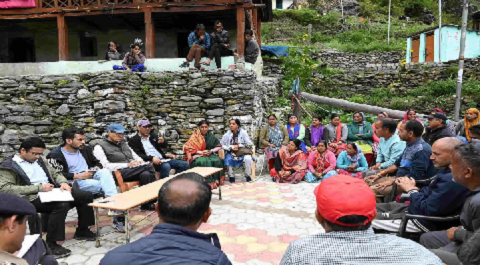 धराली में उच्चस्तरीय समिति का निरीक्षण, पुनर्वास और आजीविका सुधार पर किया मूल्यांकन..