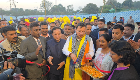 उन्नत खेती समृद्ध किसान कार्यक्रम में सीएम धामी का आगमन, पंतनगर कृषि प्रदर्शनी का किया उद्घाटन..