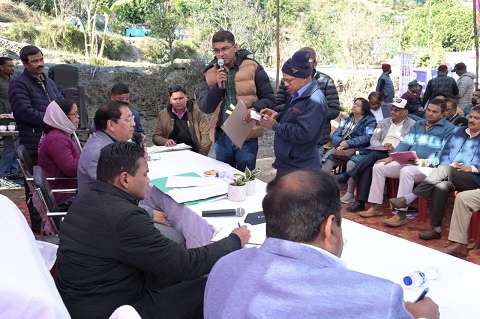 सीएम धामी के दिशा-निर्देशों में प्रभारी सचिव डॉ. आर. राजेश कुमार का रुद्रप्रयाग जनपद दौरा..