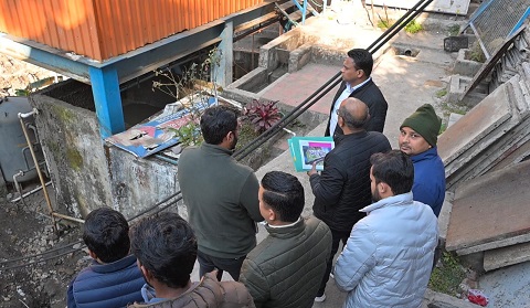 डॉ. आर. राजेश कुमार ने किया निर्माणाधीन मल्टी लेवल पार्किंग का स्थलीय निरीक्षण..