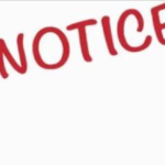 notice